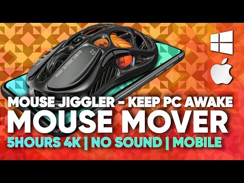 Mouse Jiggler | Mover - 5 Hours 4K | keep your computer Online - Autumn Edition