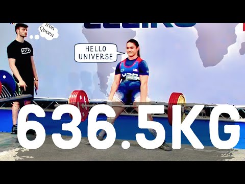 IPF WORLDS 2023 ~ Amanda Lawrence has achieved a new world record m