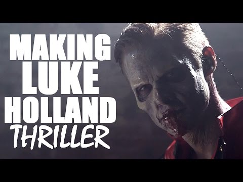 Making the Luke Holland "THRILLER" Drum Remix Music Video