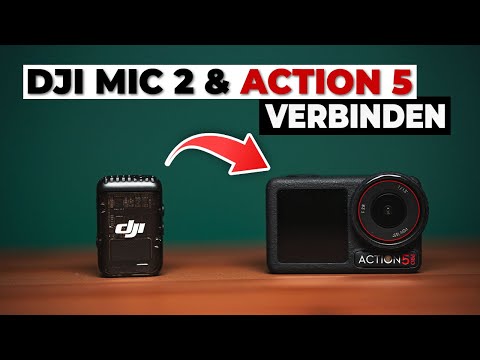 DJI Mic 2 mit Osmo Action 5 Pro verbinden I ohne Receiver