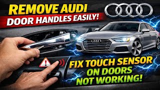 Audi Keyless Entry Not Working - Door Handle Removal the EASY WAY!