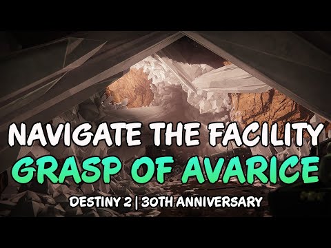 NAVIGATE THE FACILITY - SOLO Grasp of Avarice Dungeon - Destiny 2 -  30th Anniversary