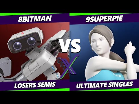 S@X 397 Online Losers Semis - 8BitMan (ROB) Vs. 9superpie (Wii Fit Trainer) Smash Ultimate - SSBU