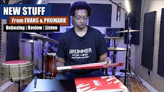 Video thumbnail for *New* Evans Heavyweight Dry Snare & Carter McLean Signature Sticks (Unboxing And Review) by Rob Brown