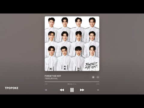 789SUVIVAL ‘FORGET ME NOT’ [Karaoke version]