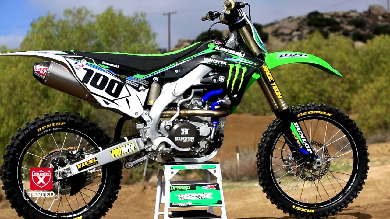 Testing the 2013 Kawasaki KX450F