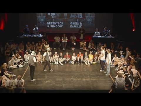 INFINITE FORCE 2016 // POPPING SEMI FINAL // GREENTECK & SHADOW VS GRETA & KAMILE