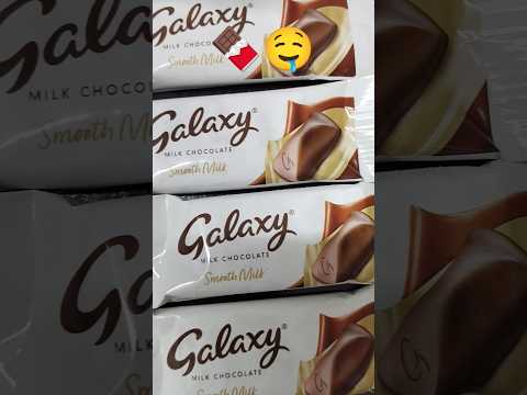Galaxy Milk Chocolate 🍫 #shorts #smoothmilk  #greattoshare #galaxychocolate 😋