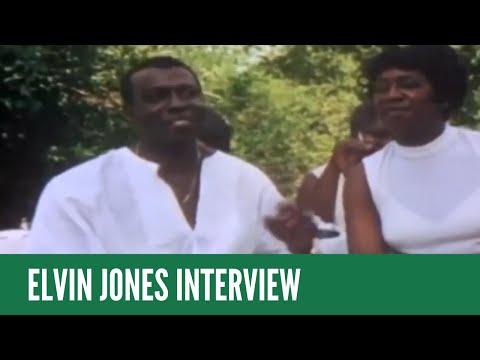 Elvin Jones Interview 1979 - Jazz Drummer Interview