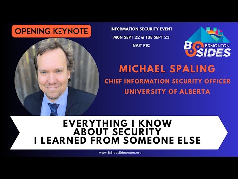 Everything I Know About Security I Learned From Someone Else