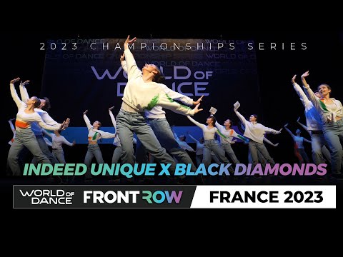 Indeed Unique X Black Diamonds | Team Division | FrontRow | World of Dance France 2023 | #wodfr23