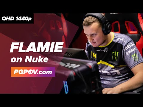 [CSGO POV] flamie (Natus Vincere) vs Evil Geniuses / 25-12 / Nuke // Player Settings in desc.