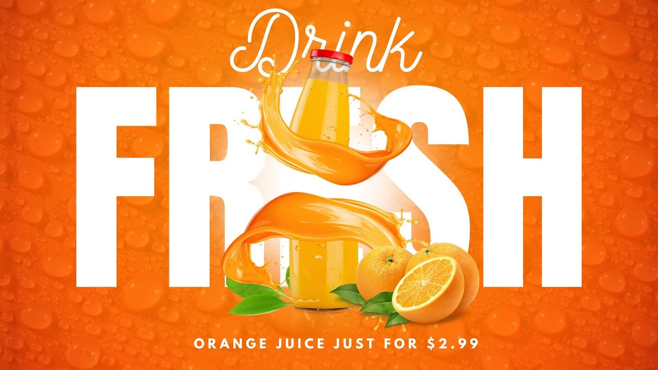 How to Make Vibrant Promotional Designs in Canva for Restaurants and Café