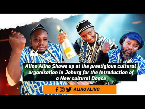 Alino Alino Shows up at the prestigious cultural organization in Joburg for the Introduction a New