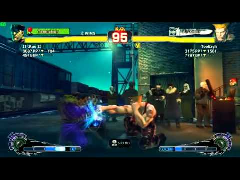 Lets play SSF4 AE - Casual FT5 - Bison vs Guile