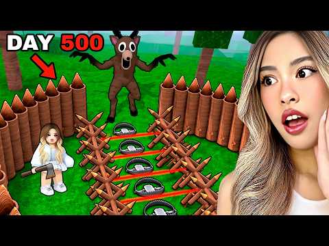 I Survived 500 NIGHTS in 99 Nights In The Forest..