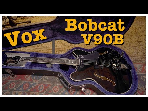 VOX Bobcat V90, Bigsby Jet Black image 4