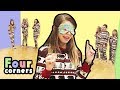 Four Corners In Jammies With That YouTub3 Family Four Corners Blindfolded