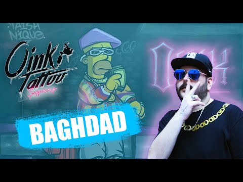 BAGHDAD (ΠΡΙΝ ΤΟ CALIENTE) ΦΤΙΑΧΝΕΙ BEAT ΕΝΩ KANEI ΤΑΤΤΟΟ - OINK TATTOO SESSIONS