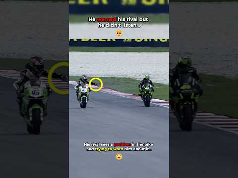 Even His Rival Tried To Save This Rider From The Crash in MotoGP