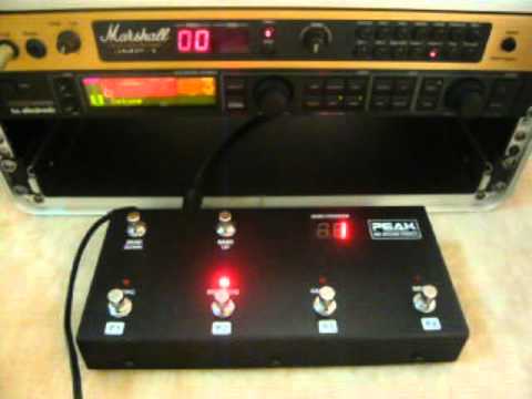 Example Programming FCB4N2 for Marshall JMP1 + TC Gmajor