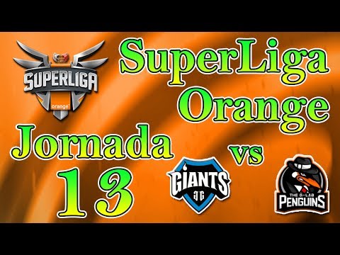 SuperLiga Orange Jornada 13 Giants Only the Brave vs The G Lab Penguins - Las Mejores Jugadas.