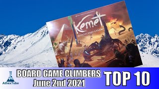 Top 10 Board Game Climbers for Week Ending in June 2nd 2021