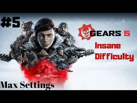 Gears 5 (Insane Difficulty) ~ Defend The Palace ~ Part 5  Walkthrough~Max Settings
