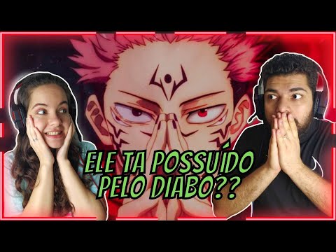 REACT | Rap do Itadori Yuji e Sukuna (Jujutsu Kaisen) - RECEPTÁCULO DO REI DAS MALDIÇÕES | 7 Minutoz