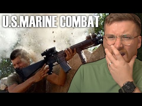 Royal Marine Reacts To U.S. Marines in Combat with Insurgents
