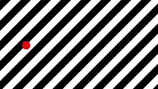 Optokinetic Training: Diagonal Distortion Moving Top Left - VOR x2 Slow