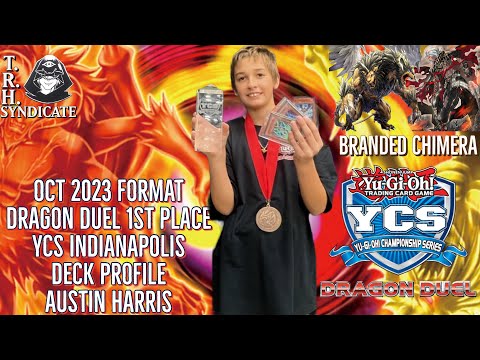 Yu-Gi-Oh! 1st Place YCS Indianapolis Dragon Duel Champion Deck Profile! Ft. Austin Harris Oct 2023