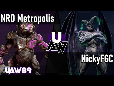 UAW89 - NRO Metropolis vs. NickyFGC [Match 3/15 - Winners Quarterfinals]