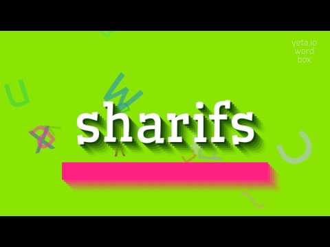 HOW TO PRONOUNCE SHARIFS? #sharifs