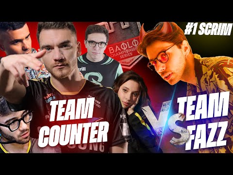 BCS - TEAM COUNTER vs TEAM FAZZ SCRIM #1