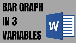 How to make a Bar Graph in Excel with 3 variables