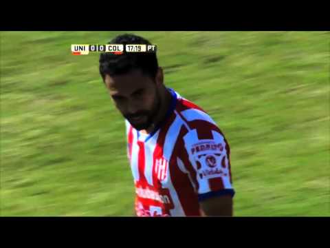 Chance de gol y polémica. Unión 0 - Colón 0. Fecha 12. Primera División 2016
