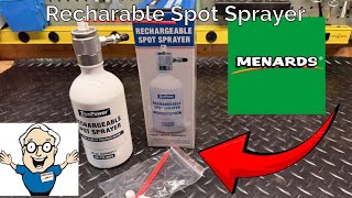 Menards - Recharable Compressed Air Spot Sprayer