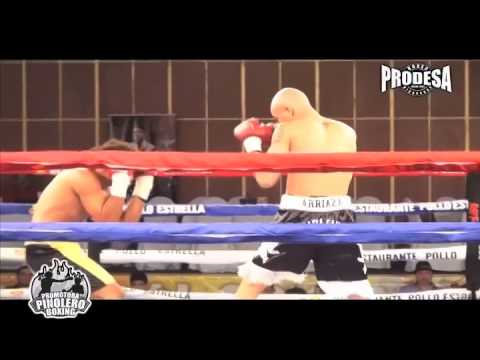 Pelea Roberto Arriaza vs Mario Perdono - Pinolero Boxing