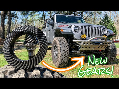 Installing NEW GEARS in my Jeep Gladiator!! Axle Build Episode 2