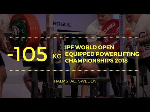 Men, 105 kg - World Open Equipped Powerlifting Championships 2018