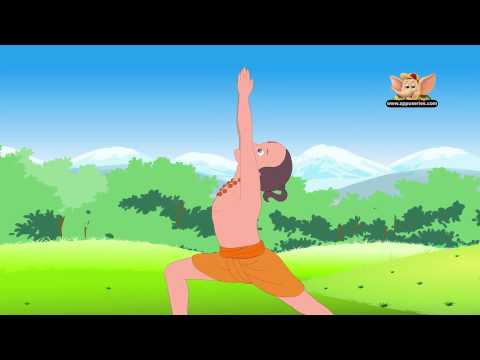 Learn Yoga in Hindi - Utthita Trikonasana
