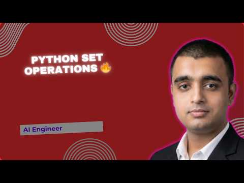 Python Set Implementation 🔥 Union Intersection Difference Complement In Code