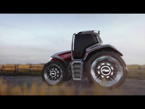 The Steyr Konzept Tractor Is an Electric Beast With a Companion Drone -  autoevolution