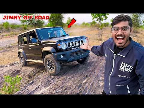 New Gimny को पहाड़ पे चढ़ा दिया😱 | Extreme Off-Road Test of Maruti Jimny