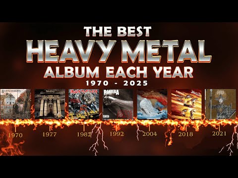 The BEST HEAVY METAL Album of Every Year (1970–2025) RANKED