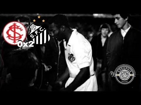 Internacional 0 x 2 Santos - 28/11/1973 - Gols de Mazinho Bueno e Pelé, o gol 1194 da carreira!