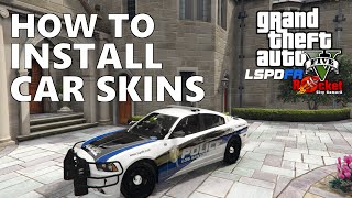 How to Install Car Skins for GTA 5 LSPDFR - Tutorial