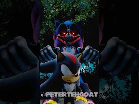 Shadow the Hedgehog Battles Sonic.EXE: Who Will Win? #sonic #shadowthehedgehog #sonicexe #animation