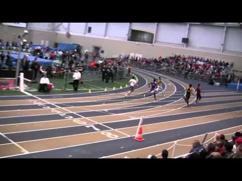 2015 Ohio Indoor State Championships - 60m Dash Semis Boys Heat 3